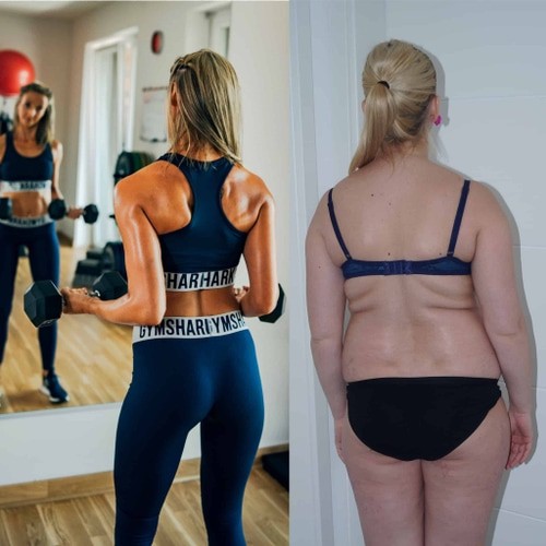 Fitness Olymp - Klevi Warnck vorher und nachher